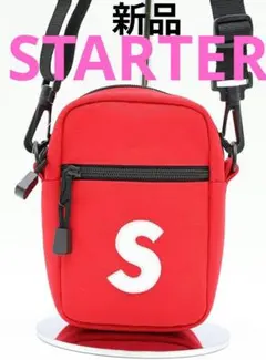新品 STARTER ミニショルダーバッグ 赤 ストリート Sロゴ 夏 スポーツのサムネイル