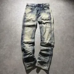 LEVIS archive 鬼ヒゲ 縦落ち ワイドデニム swag y2k - メルカリ