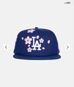 コ*ー様 new era x村上隆 x dodgers 9Fifty blue