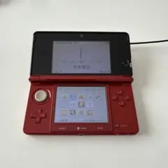 ニンテンドー 3DS 本体フレアレッド ソフト付き