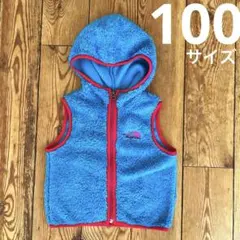 ノースフェイス＊ボアベスト＊フルジップ＊100サイズ