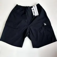【新品 M】MLB LA ドジャース　カーゴハーフパンツ　ブラックのサムネイル