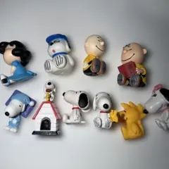 スヌーピー ビンテージ フィギュア 8体 まとめ売り 希少品