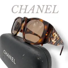 希少✨CHANEL サングラス シルバー ココマーク マーブルグレー