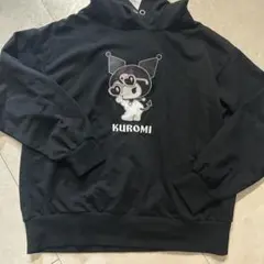 サンリオ クロミ パーカー ブラック