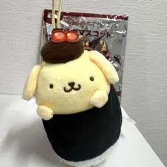 ポムポムプリン 寿司 コラボマスコット ぬいぐるみ　いくら　スシロー