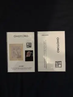 OHOTORO ステッカー 2枚セット