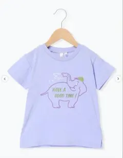 【新品未使用 Samansa Mos2 Lagom】 刺繍Tシャツ 130のサムネイル