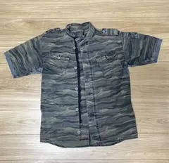 迷彩柄 半袖シャツ ジャケット（ミリタリー）