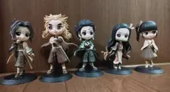 鬼滅の刃　キューポスケット　5体＋2体　まとめ売り　フィギュア　Qposket