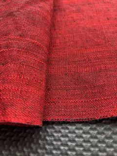 帯布　小粋な赤と黒　ハンドメイド