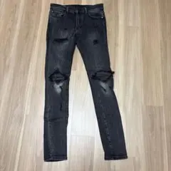 mnml ダメージ加工 スキニーデニム 30