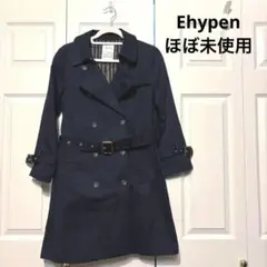 Ehyphen ネイビー トレンチコート ベルト付き