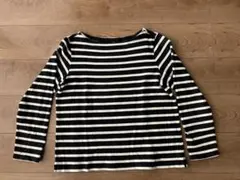 UNIQLO 長袖ストライプTシャツ レディースＬサイズ