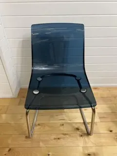 IKEA トービアス TOBIAS ダイニングチェア 2脚セット　クリア　ブルー IKEA トービアス TOBIAS ダイニングチェア 2脚セット クリア ブルー