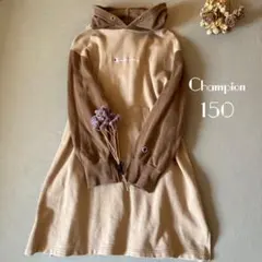Championチャンピオンキッズ⑅ スウエットパーカー⑅ワンピース150