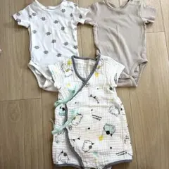 ベビーロンパースセット60〜70