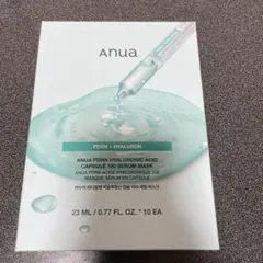 anua PDRNヒアルロン酸カプセル100セラムマスク 10枚入り