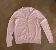【UNIQLO ユニクロ】 UVカット Vネック カーディガン 綿100