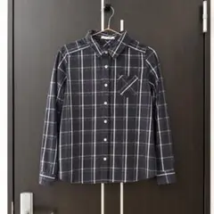 chocol raffine robe チェック柄長袖シャツのサムネイル