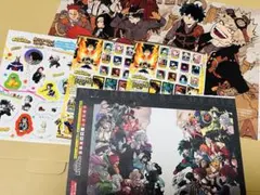 週刊少年ジャンプ　僕のヒーローアカデミア 綴じ込み付録　シール　ポスター