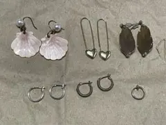 ピアス5セット＋イヤリング1個　セットのサムネイル