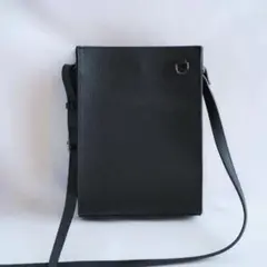 【未使用】本牛革スクエアミニショルダーバッグ クロスボディバッグ
