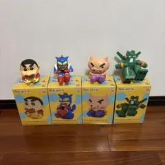 クレヨンしんちゃん フィギュア 4体セット
