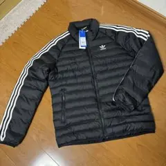 新品　アディダスオリジナルス　メンズ　ダウンジャケット　3本ライン　L