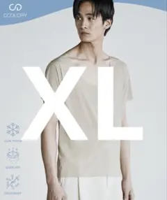 COOL DRY DEODORANT WIDE U NECK INNER 2枚 - メルカリ