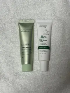 CICA RET-A LIGHT CREAM & UV TONE UP BASE