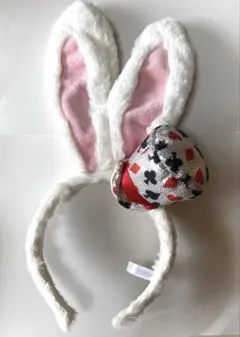 東京ディズニーリゾート 時計うさぎ　カチューシャ