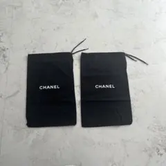 CHANEL シャネル 巾着 巾着袋 ショッパー 2枚セット