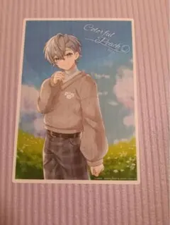 カラフルピーチ　クリアポスターヒロくん