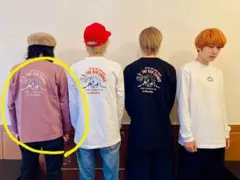 THE BAWDIES BLAST OFF! グッズ ロンT L ワインレッド