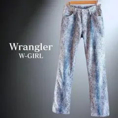 希少 Y2K Wrangler ラングラー パイソン柄 デニム ストレートのサムネイル