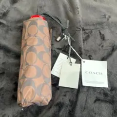 新品 coach コーチ 日傘 UVカット シグネチャー 傘 折りたたみ傘のサムネイル