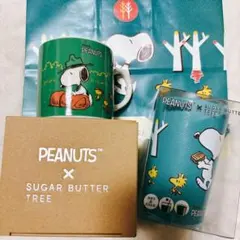 スヌーピー ステンレスタンブラー　マグカップセット　シュガーバターの木 G