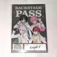 騎士X ノベルティ パス風ステッカー すとふぇす 2026