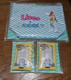 リカちゃんくじ セーラーズ トートバッグ ミニクリアポーチ 3点セット 匿名配送