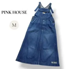 ピンクハウス PINKHOUSE パッチワーク デニム ジャンパースカート