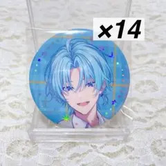 にじさんじ 緋八マナ 箔押し缶バッジ＆チェキ風カード バースデー