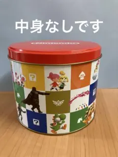 Nintendo キャラクター缶　中身なし　空き缶のサムネイル