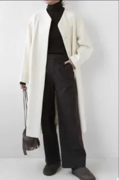 JOURNAL STANDARD relume /ノーカラーロングコート