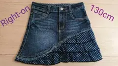 Right-on130cmデニムスカート☆