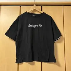 【RCWB】ビッグシルエット半袖Tシャツ 黒 FREEサイズ
