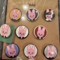 StrayKids トゥエッキ 展覧会 缶バッチセット コンプ