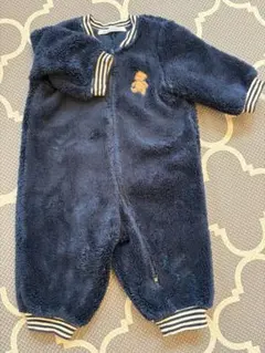 familiar アウターロンパース 70 ネイビー