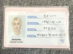 SEVENTEEN CARAT LAND IDカード ジュン