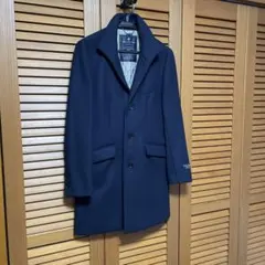 ナノユニバース Super140's チェスターコート
